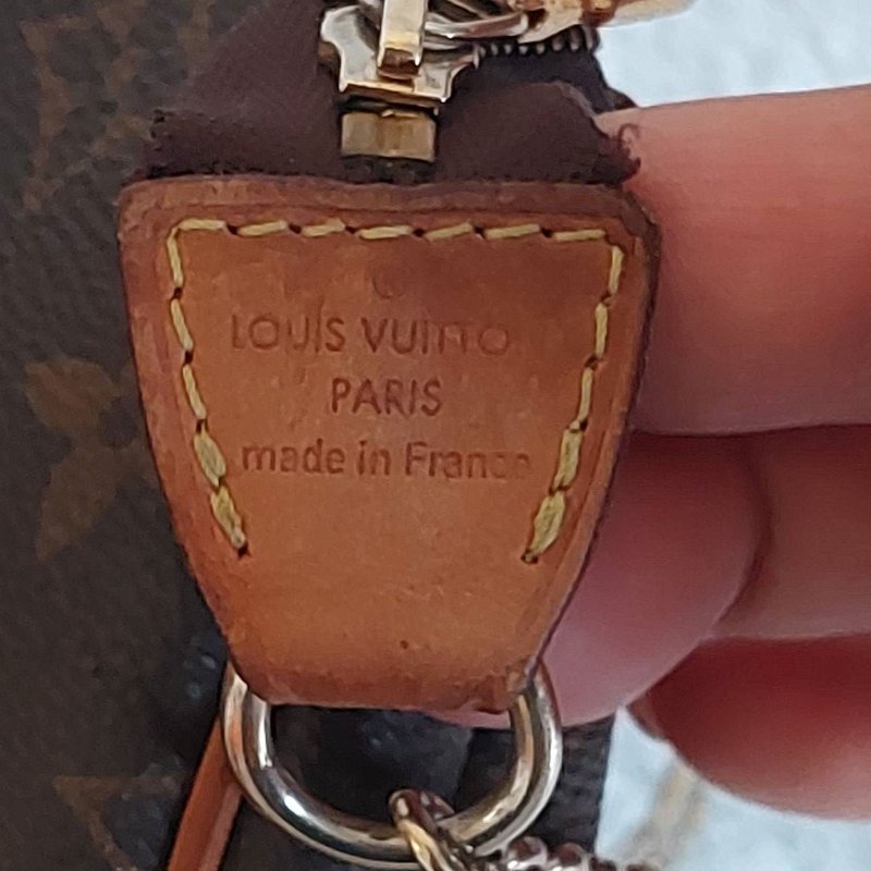 LV  M95567 EVA 原花金牌金鍊手提包/肩背包/斜背包/晚宴包/腋下包 /麻將包-64