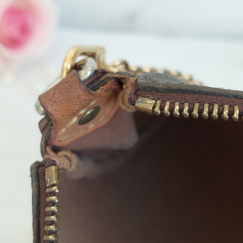 LV  M95567 EVA 原花金牌金鍊手提包/肩背包/斜背包/晚宴包/腋下包 /麻將包-75