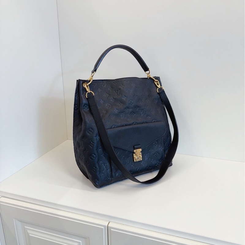 【98新🆕】LV全皮壓花Métis Hobo LV 手提單肩斜挎包-3