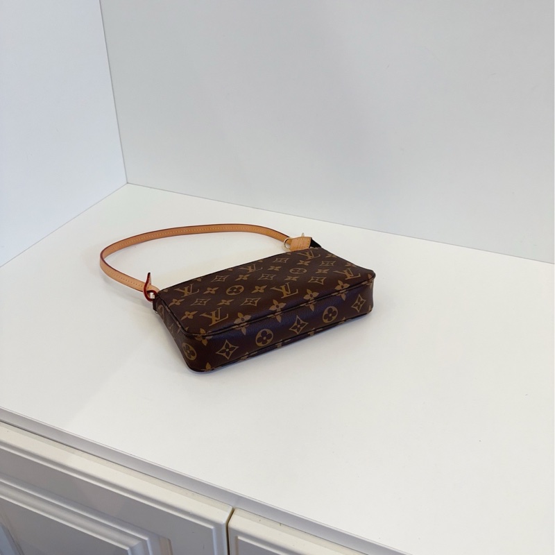 【98新🆕】LV 經典老花大麻將 單肩包-4