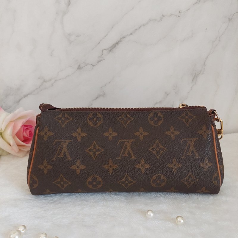 LV M95567 EVA 原花金牌金鍊手提包/肩背包/斜背包/晚宴包/腋下包 /麻將包-22