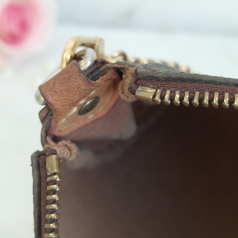 LV M95567 EVA 原花金牌金鍊手提包/肩背包/斜背包/晚宴包/腋下包 /麻將包-38