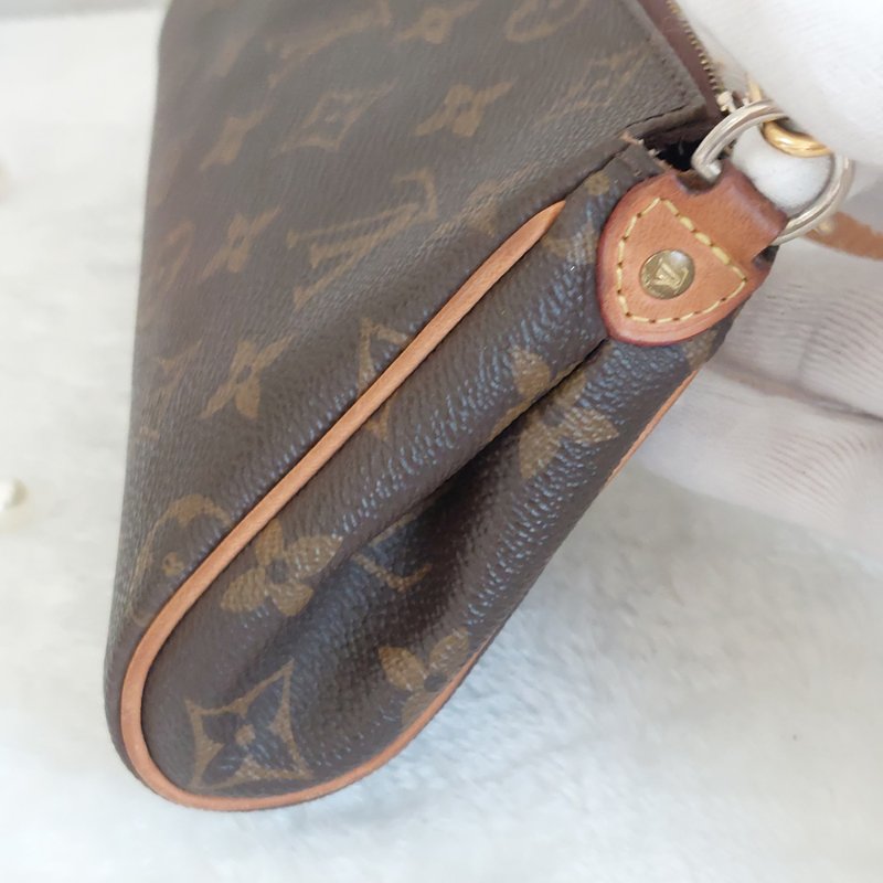 LV M95567 EVA 原花金牌金鍊手提包/肩背包/斜背包/晚宴包/腋下包 /麻將包-63