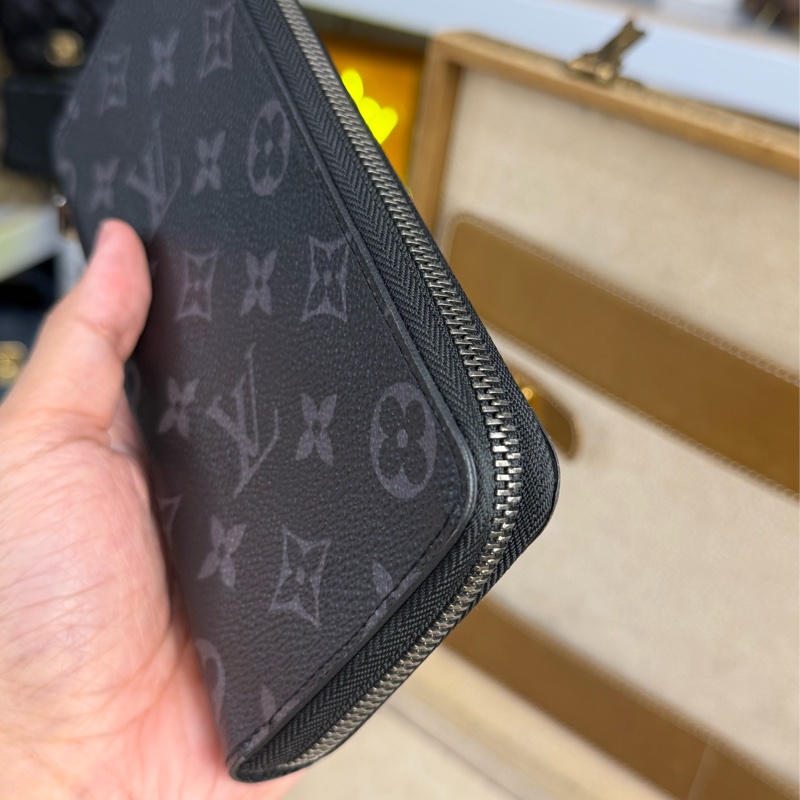 上架中🔑Louis Vuitton 黑色原花男士拉鍊長夾-2