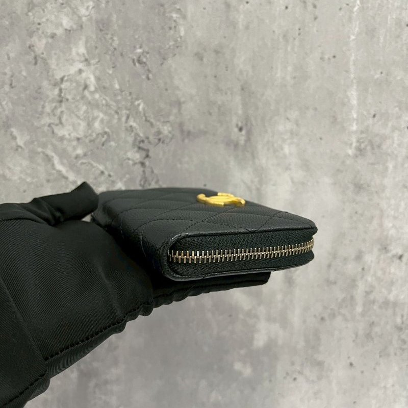 Chanel 25p 大ㄇ零錢包 中間有拉鍊-2