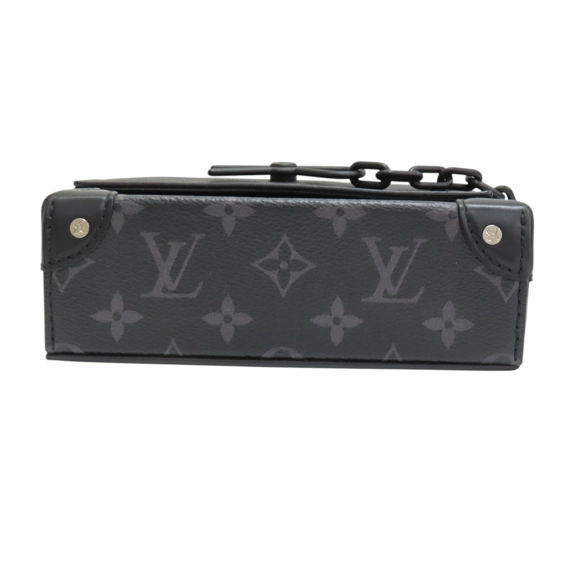 黑色 原花 Eclipse帆布 Steamer Wearable Wallet 肩背包【LOUIS VUITTON LV 路易威登】 M81783-3