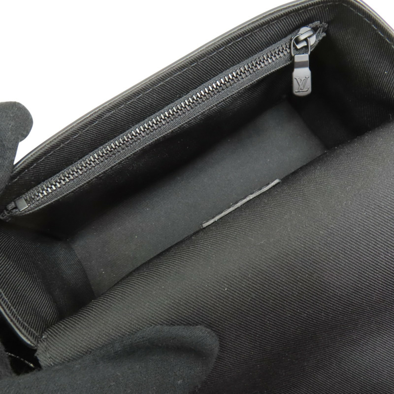 黑色 原花 Eclipse帆布 Steamer Wearable Wallet 肩背包【LOUIS VUITTON LV 路易威登】 M81783-5