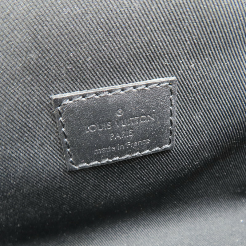 黑色 原花 Eclipse帆布 Steamer Wearable Wallet 肩背包【LOUIS VUITTON LV 路易威登】 M81783-7