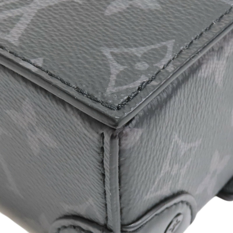 黑色 原花 Eclipse帆布 Steamer Wearable Wallet 肩背包【LOUIS VUITTON LV 路易威登】 M81783-14