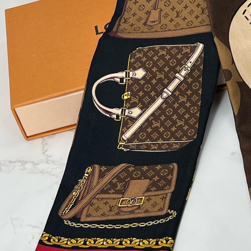 香緹國際精品 865 LV M76235 絲巾 #全配-3