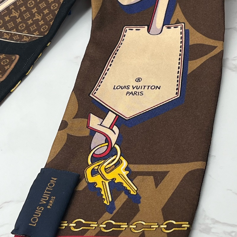 香緹國際精品 865 LV M76235 絲巾 #全配-4