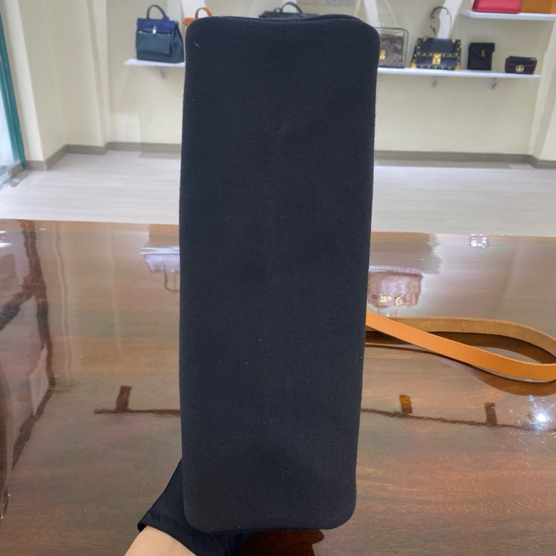 愛馬仕hermes herbag31黑白棕三色單肩包 斜挎包。-3