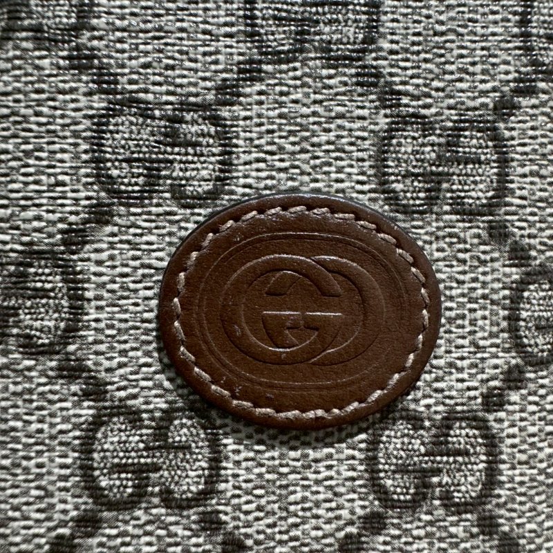 Gucci 雙G Supreme 帆布卡片套-5