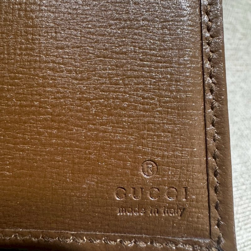 Gucci 雙G Supreme 帆布卡片套-6