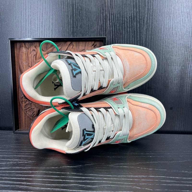 Louis Vuitton路易威登 trainer 粉綠黑 碼數 36碼-5