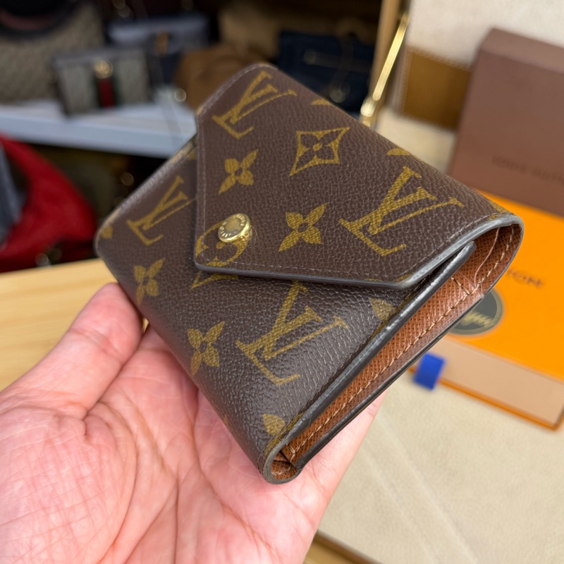 上架中🔑Louis Vuitton 老花信封三折短夾-2