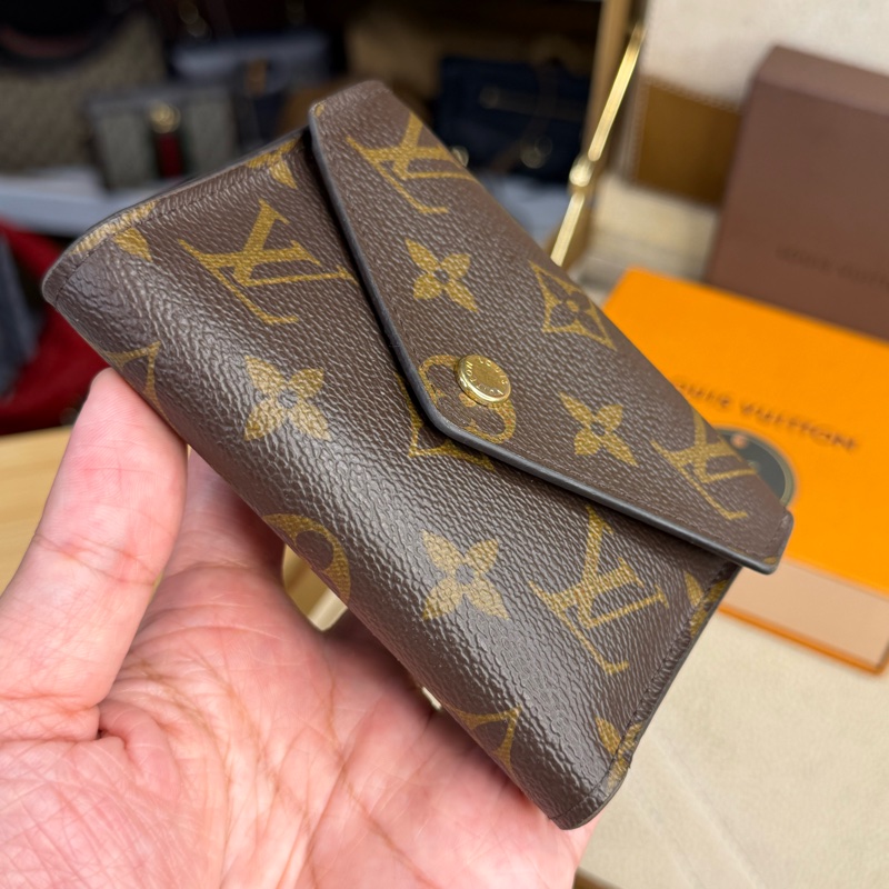 上架中🔑Louis Vuitton 老花信封三折短夾-3