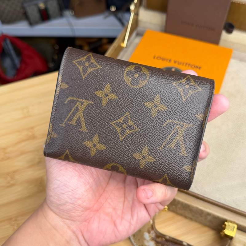 上架中🔑Louis Vuitton 老花信封三折短夾-4