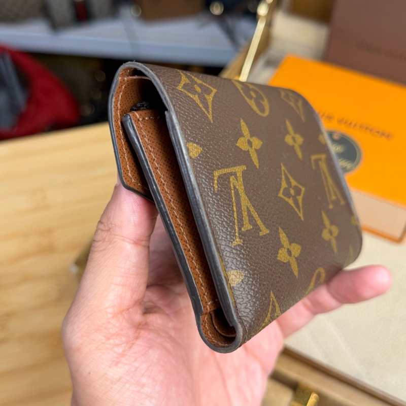 上架中🔑Louis Vuitton 老花信封三折短夾-5