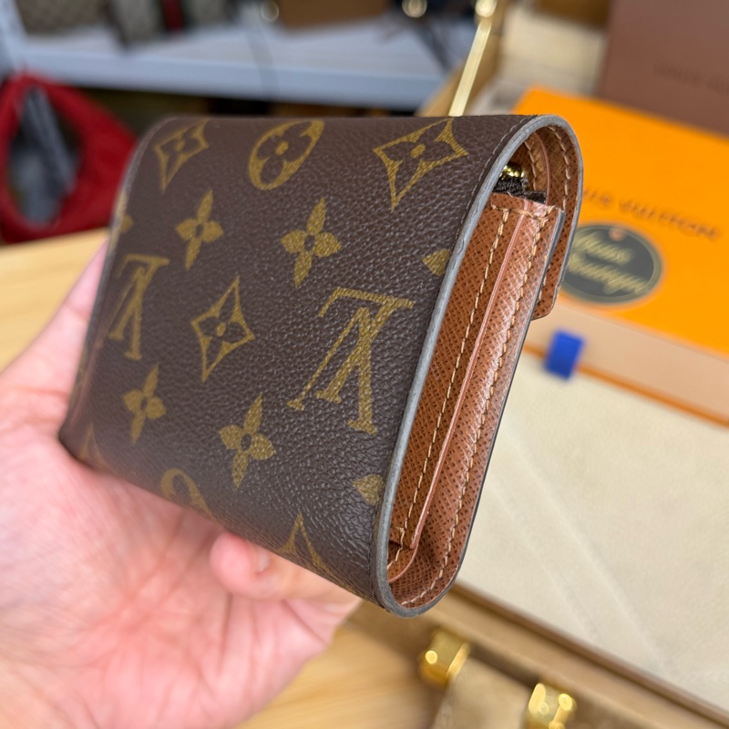 上架中🔑Louis Vuitton 老花信封三折短夾-6