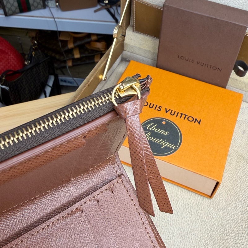 上架中🔑Louis Vuitton 老花信封三折短夾-10