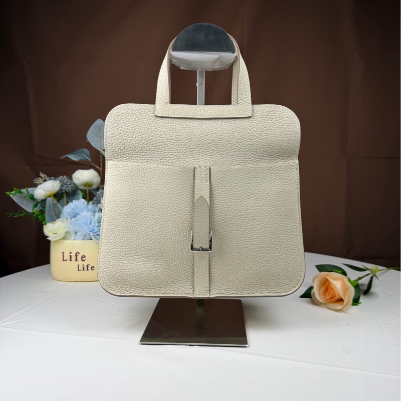 Hermes 愛馬仕哈喇子 25 奶昔白-1