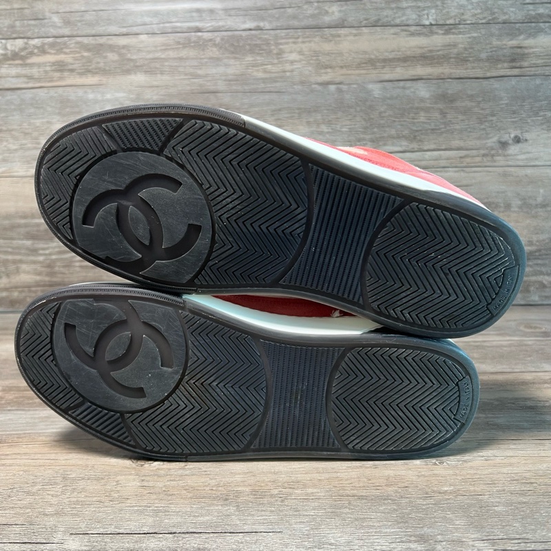 香奈兒 Chanel 23P 灰粉 白粉 粉色 38.5碼-9