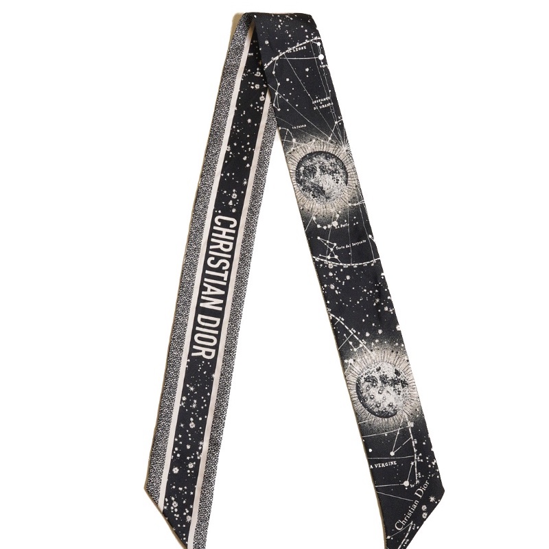 DIOR Phases Lunaires 系列 Mizza Twilly 絲巾-0