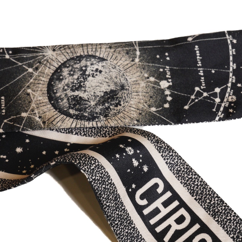 DIOR Phases Lunaires 系列 Mizza Twilly 絲巾-4