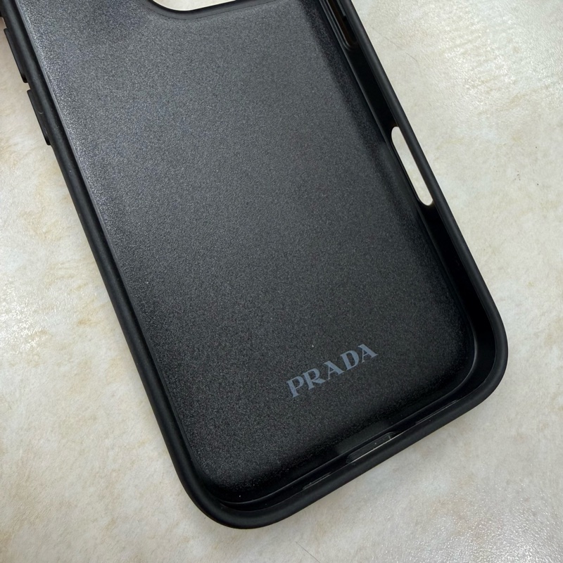 Prada i16 pro 手機殼 卡夾 Saffiano leather case for iPhone 16 Pro-19