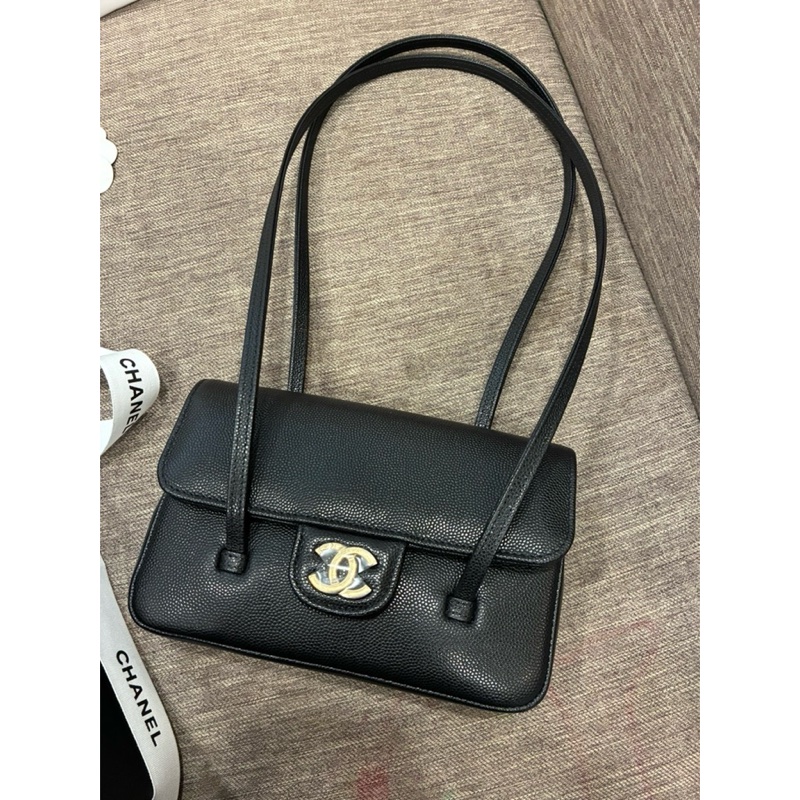 誰在找👀珍妮同款🔥香奈兒Chanel 26年最火26p包王 preppy coco小款mini17cm 黑色 耐用皮革🇹🇼-0