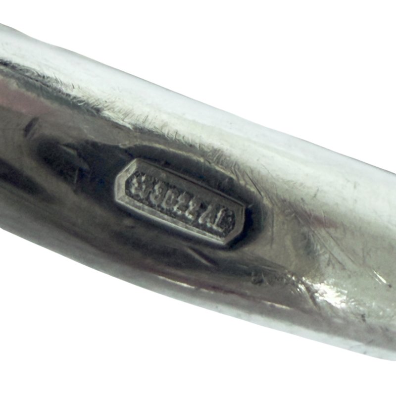 HERMES Croisette 小Q 純銀 戒指-9