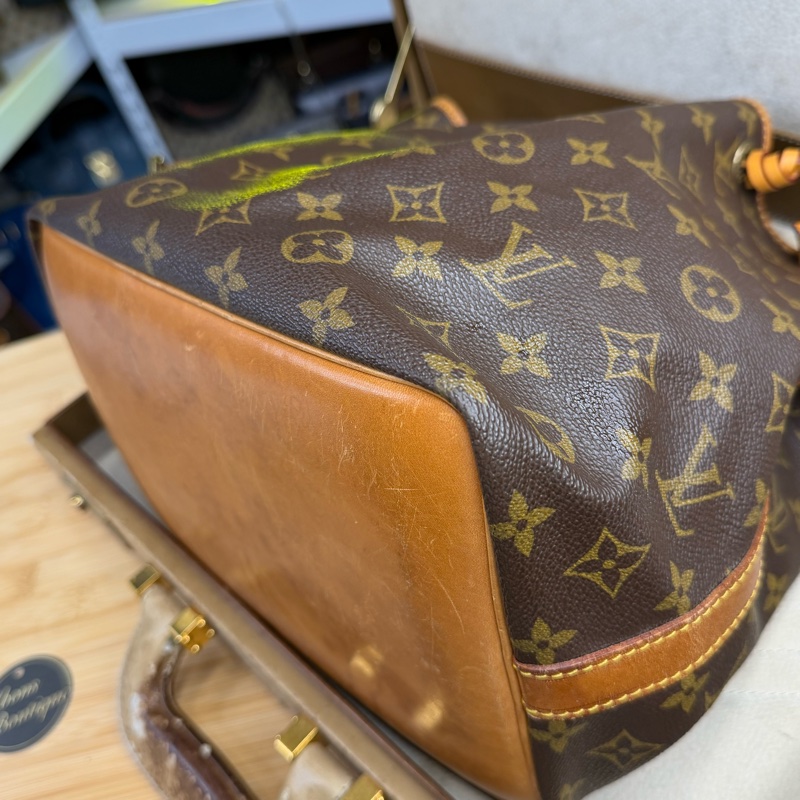上架中🔑Louis Vuitton 老花中古MM水桶包-4