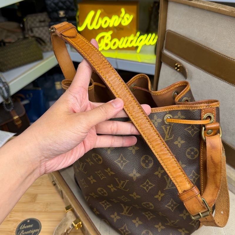 上架中🔑Louis Vuitton 老花中古MM水桶包-13