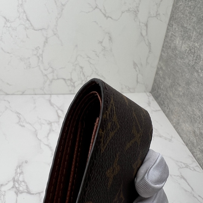 香緹國際精品 894 LV 老花對折短夾-4