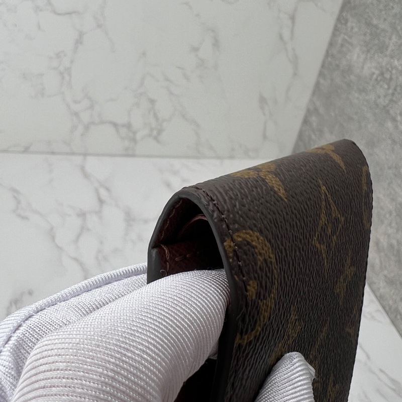 香緹國際精品 894 LV 老花對折短夾-5