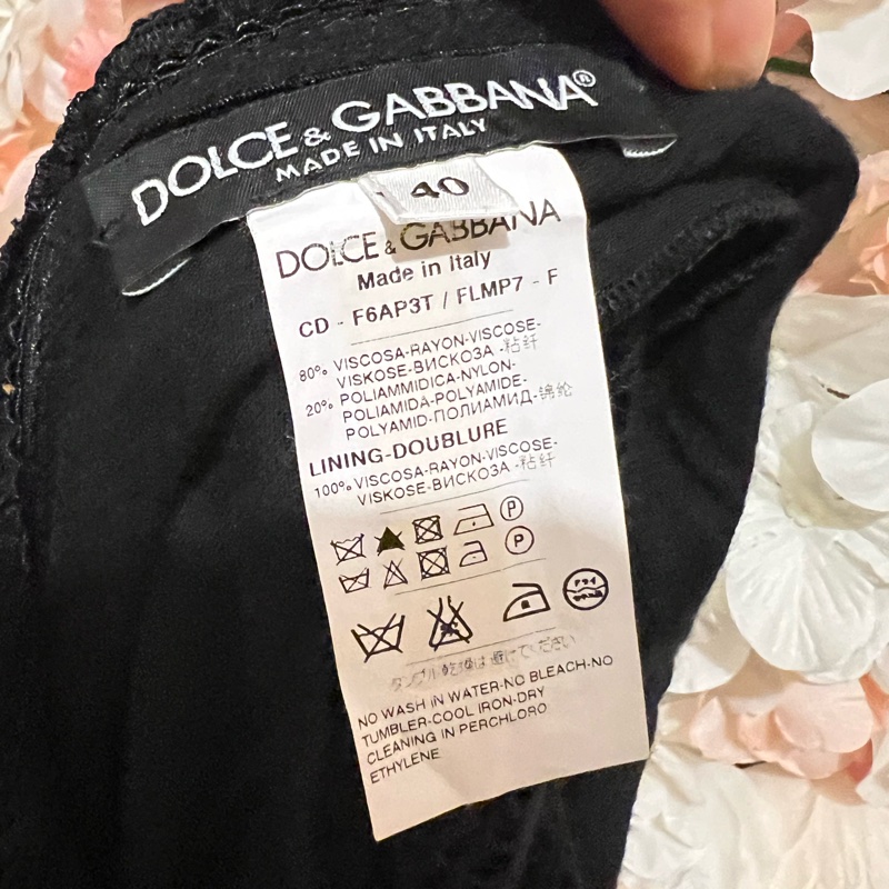 Dg魚尾連衣裙40碼-4