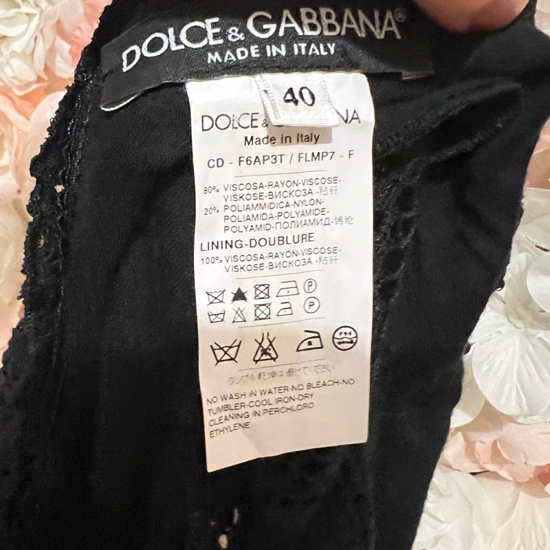 Dg魚尾連衣裙40碼-5