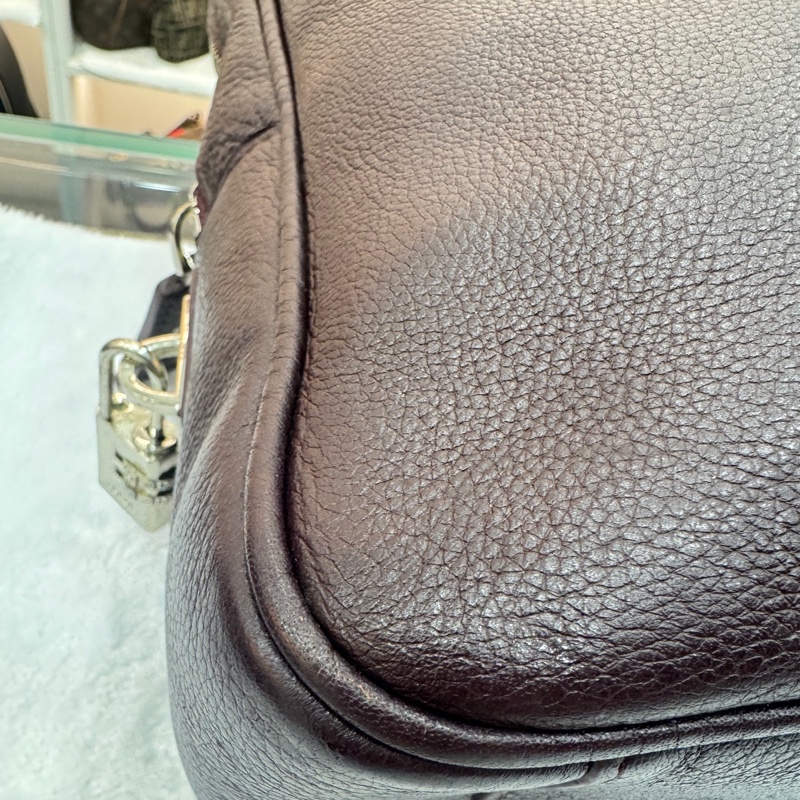 PRADA普拉達全皮手提公文包電腦包 尺寸36x9x28 無附件-14