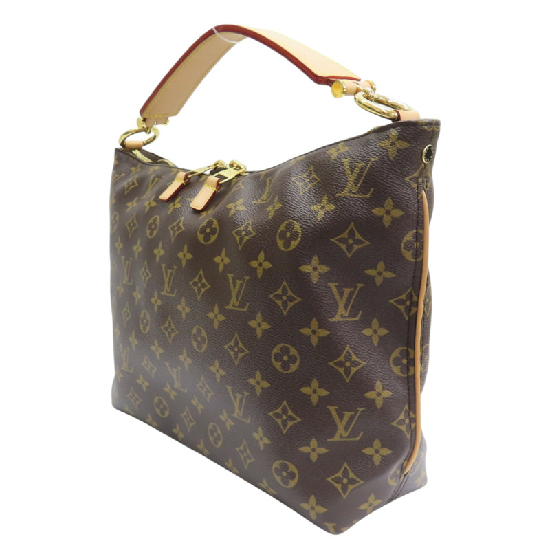 棕色 原花 帆布 SULLY MM 手提包【LOUIS VUITTON LV 路易威登】 M40587-2