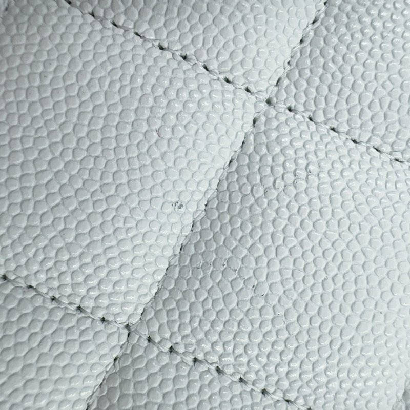 CHANEL白雪公主荔枝皮淡金釦JUMBO(晶片款)-26