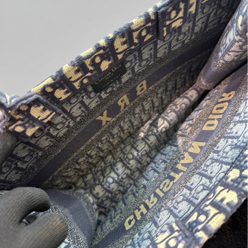 迪奧Dior Book Tote 經典 印花刺繡 尺寸 ：36.5 *28 * 17.5   裸件 好價-8