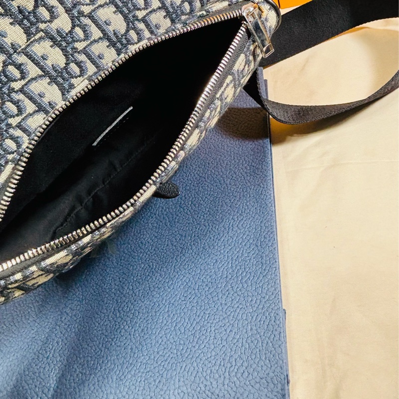 ‼️全台最甜 專櫃3折 Dior 迪奧 新款滿版老花大馬鞍包 肩背/斜背包-7