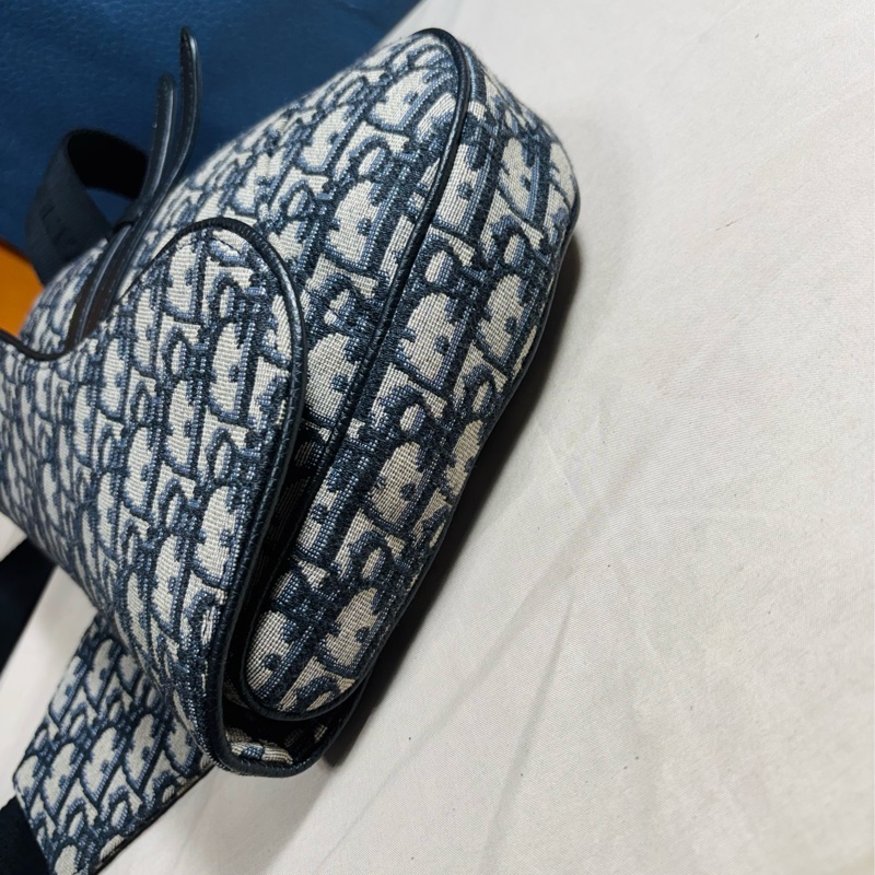 ‼️全台最甜 專櫃3折 Dior 迪奧 新款滿版老花大馬鞍包 肩背/斜背包-9