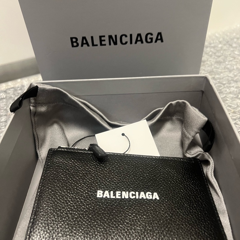 BALENCIAGA 巴黎世家卡夾零錢包-4