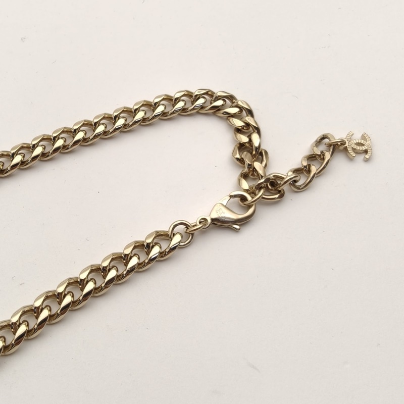 CHANEL 合金22S香水瓶長項鏈-2