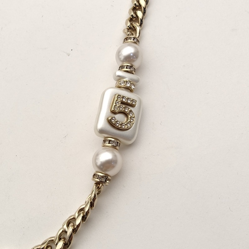 CHANEL 合金22S香水瓶長項鏈-3