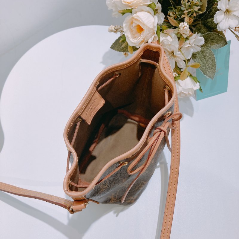 TW4784  Louis Vuitton路易威登 燒賣包 M41346 Nano Noe Bag Monogram Canvas-9