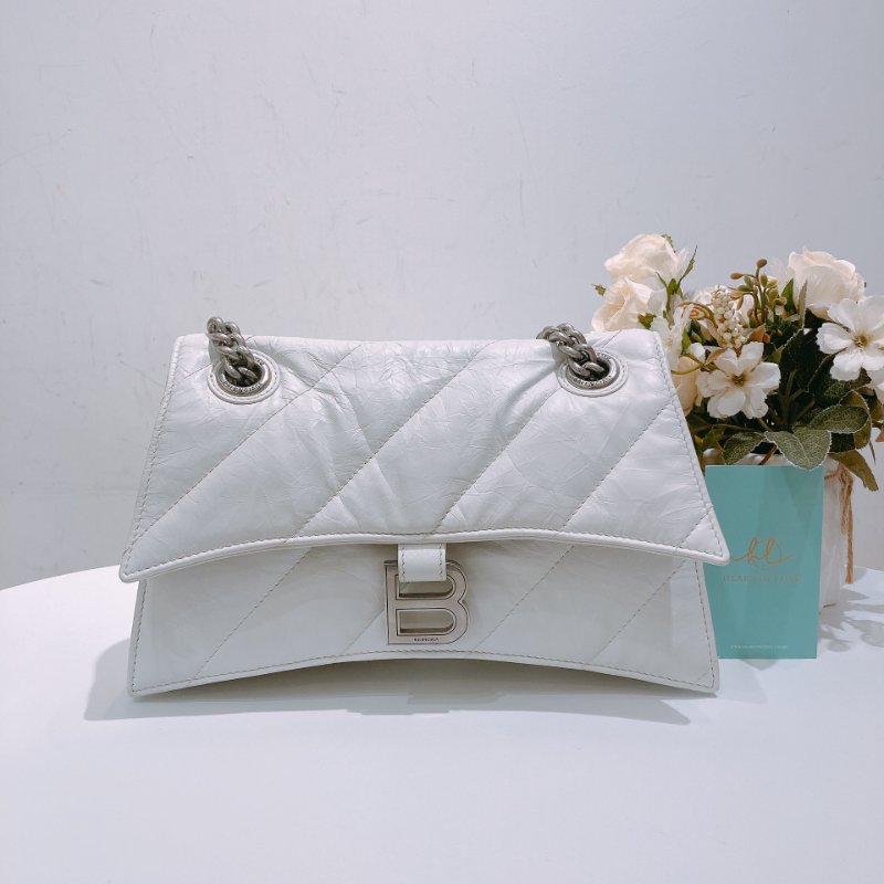 TW4785 Balenciaga 巴黎世家 小號沙漏包 Crush Small Chain Bag Lambskin-0
