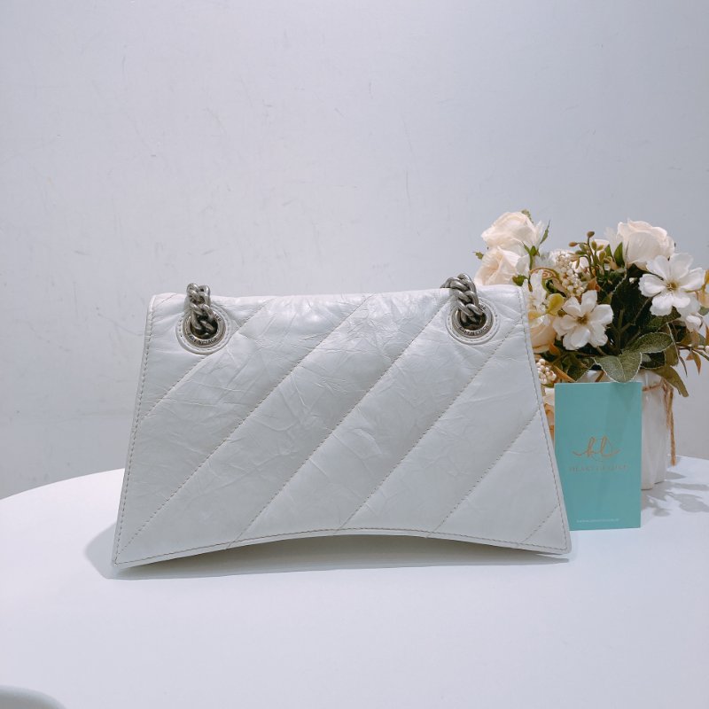 TW4785 Balenciaga 巴黎世家 小號沙漏包 Crush Small Chain Bag Lambskin-1